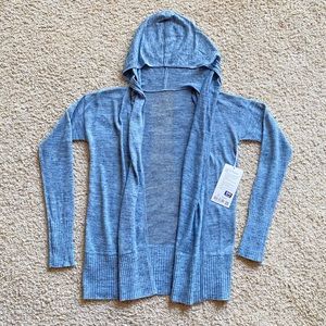 Lululemon Calm and Collected Wrap blue XS